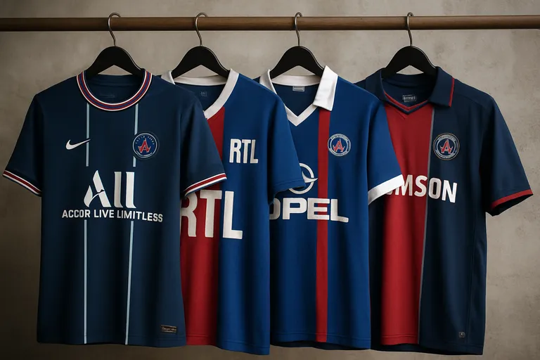 De tijdloze allure van PSG en andere iconische voetbalshirts